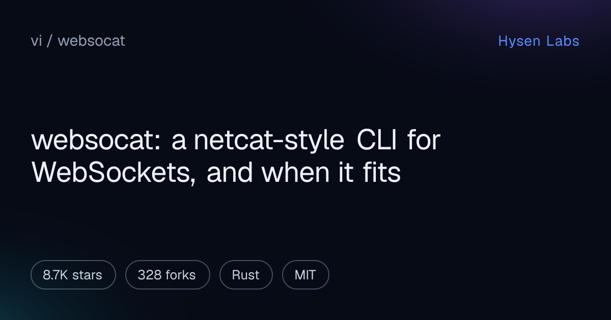 websocat install: WebSocket CLI for Linux and Windows